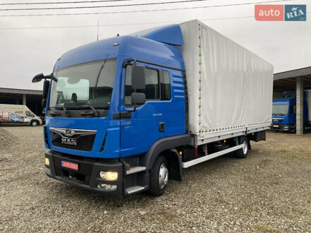 Синий МАН ТГЛ, объемом двигателя 4.6 л и пробегом 391 тыс. км за 33900 $, фото 1 на Automoto.ua