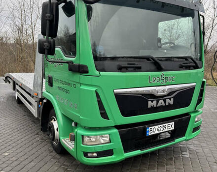 Зеленый МАН ТГЛ, объемом двигателя 4.58 л и пробегом 299 тыс. км за 38800 $, фото 2 на Automoto.ua