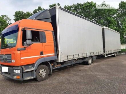 Помаранчевий МАН TGL, об'ємом двигуна 6.87 л та пробігом 1000 тис. км за 22000 $, фото 1 на Automoto.ua