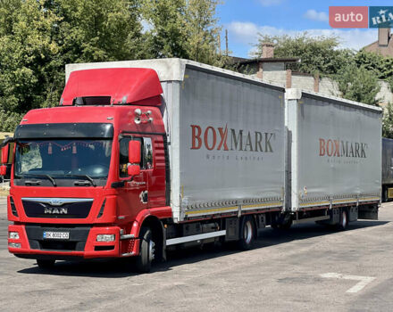Красный МАН ТГМ, объемом двигателя 6.87 л и пробегом 105 тыс. км за 37999 $, фото 1 на Automoto.ua