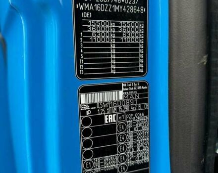 Синий МАН ТГМ, объемом двигателя 6.9 л и пробегом 214 тыс. км за 72531 $, фото 24 на Automoto.ua