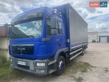 Синий МАН ТГМ, объемом двигателя 6.9 л и пробегом 690 тыс. км за 36000 $, фото 1 на Automoto.ua