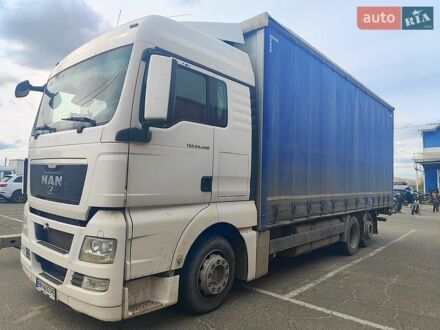 Белый МАН ТГС, объемом двигателя 10.52 л и пробегом 800 тыс. км за 32000 $, фото 1 на Automoto.ua