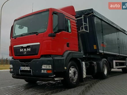 Красный МАН ТГС, объемом двигателя 10.52 л и пробегом 240 тыс. км за 29500 $, фото 1 на Automoto.ua