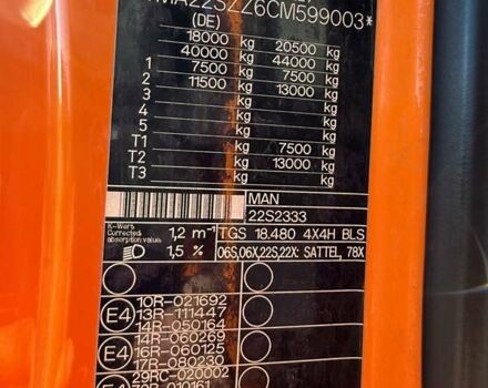 МАН ТГС, объемом двигателя 0 л и пробегом 337 тыс. км за 38666 $, фото 1 на Automoto.ua
