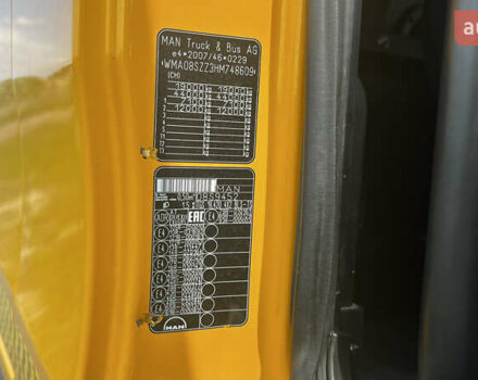 Желтый МАН ТГС, объемом двигателя 12.42 л и пробегом 770 тыс. км за 26300 $, фото 11 на Automoto.ua