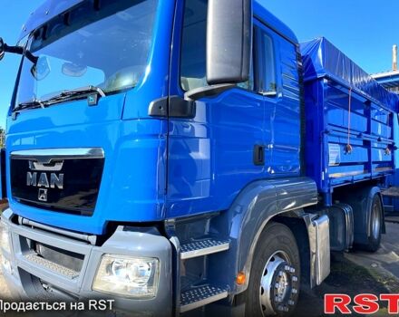 Синий МАН ТГС, объемом двигателя 10.5 л и пробегом 720 тыс. км за 37500 $, фото 1 на Automoto.ua