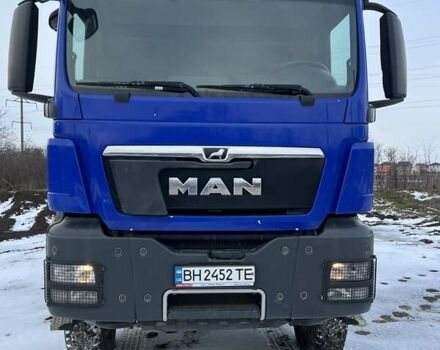 Синий МАН ТГС, объемом двигателя 10.52 л и пробегом 193 тыс. км за 120000 $, фото 2 на Automoto.ua