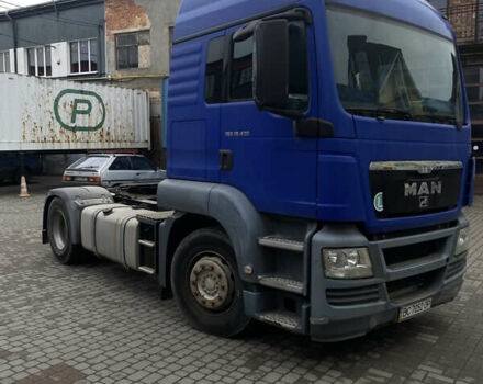 Синий МАН ТГС, объемом двигателя 10.52 л и пробегом 355 тыс. км за 17000 $, фото 2 на Automoto.ua