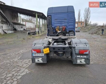 Синий МАН ТГХ 18.440, объемом двигателя 12.42 л и пробегом 837 тыс. км за 14200 $, фото 4 на Automoto.ua