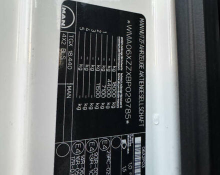 Белый МАН ТГКС, объемом двигателя 10.52 л и пробегом 968 тыс. км за 18500 $, фото 33 на Automoto.ua