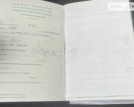 Білий МАН ТГКС, об'ємом двигуна 0 л та пробігом 960 тис. км за 24800 $, фото 76 на Automoto.ua