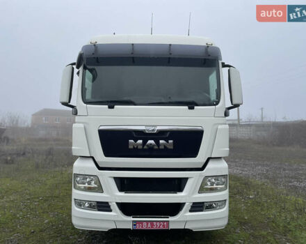 Белый МАН ТГКС, объемом двигателя 10.5 л и пробегом 465 тыс. км за 25000 $, фото 4 на Automoto.ua