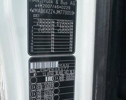 Белый МАН ТГКС, объемом двигателя 12.5 л и пробегом 750 тыс. км за 23900 $, фото 14 на Automoto.ua