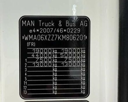 Белый МАН ТГКС, объемом двигателя 12.9 л и пробегом 390 тыс. км за 36999 $, фото 177 на Automoto.ua