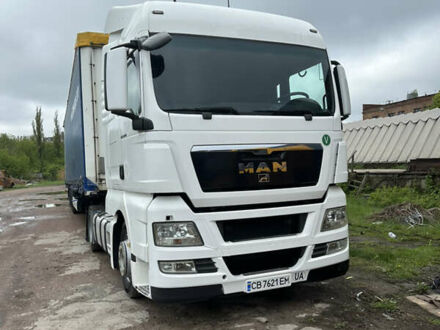 Белый МАН ТГКС, объемом двигателя 10.5 л и пробегом 860 тыс. км за 17900 $, фото 1 на Automoto.ua