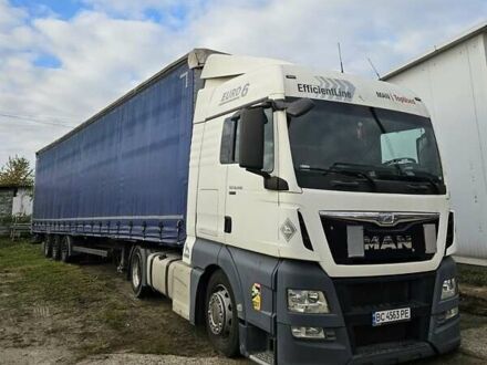 Белый МАН ТГКС, объемом двигателя 12.42 л и пробегом 830 тыс. км за 19400 $, фото 1 на Automoto.ua