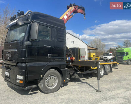 Черный МАН ТГКС, объемом двигателя 4.5 л и пробегом 700 тыс. км за 40000 $, фото 2 на Automoto.ua