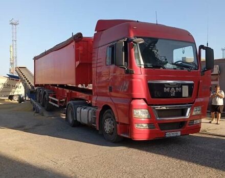Красный МАН ТГКС, объемом двигателя 10.52 л и пробегом 19 тыс. км за 32500 $, фото 1 на Automoto.ua