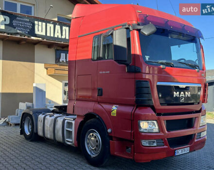 Красный МАН ТГКС, объемом двигателя 10.52 л и пробегом 652 тыс. км за 16300 $, фото 3 на Automoto.ua
