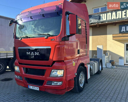 Красный МАН ТГКС, объемом двигателя 10.52 л и пробегом 652 тыс. км за 16300 $, фото 1 на Automoto.ua