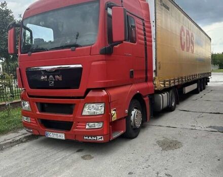 Красный МАН ТГКС, объемом двигателя 0 л и пробегом 76 тыс. км за 13500 $, фото 1 на Automoto.ua