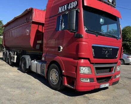 Красный МАН ТГКС, объемом двигателя 10.52 л и пробегом 920 тыс. км за 18800 $, фото 3 на Automoto.ua