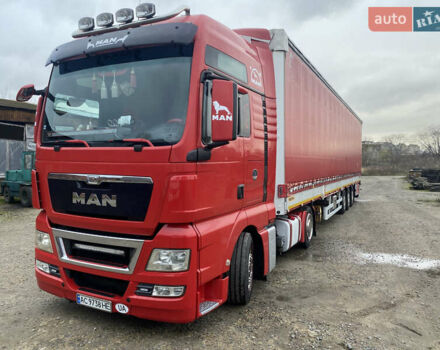 Красный МАН ТГКС, объемом двигателя 10.52 л и пробегом 107 тыс. км за 29000 $, фото 12 на Automoto.ua