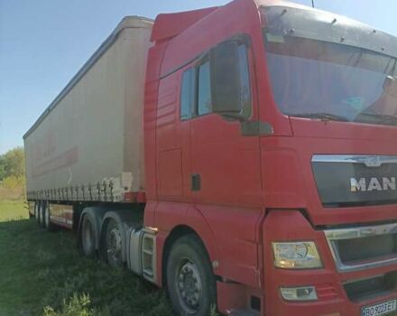 Красный МАН ТГКС, объемом двигателя 12.42 л и пробегом 1 тыс. км за 21000 $, фото 1 на Automoto.ua