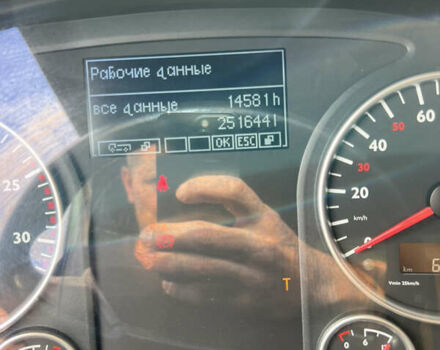 Красный МАН ТГКС, объемом двигателя 10.8 л и пробегом 823 тыс. км за 18000 $, фото 7 на Automoto.ua