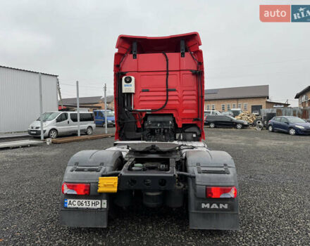 Красный МАН ТГКС, объемом двигателя 15.2 л и пробегом 793 тыс. км за 19500 $, фото 4 на Automoto.ua
