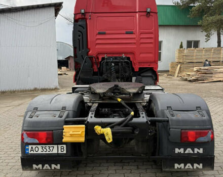 Красный МАН ТГКС, объемом двигателя 12.42 л и пробегом 601 тыс. км за 38000 $, фото 5 на Automoto.ua