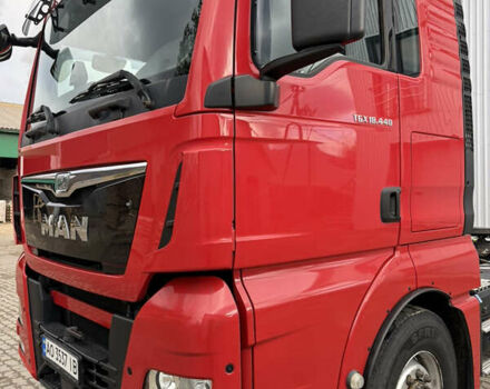 Красный МАН ТГКС, объемом двигателя 12.42 л и пробегом 601 тыс. км за 38000 $, фото 12 на Automoto.ua