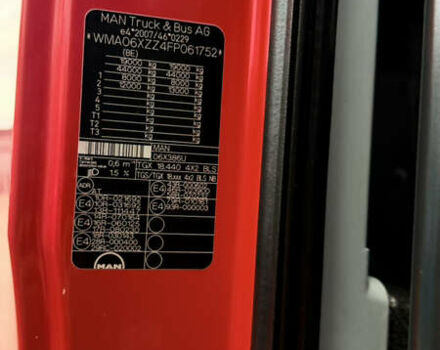 Красный МАН ТГКС, объемом двигателя 12.42 л и пробегом 980 тыс. км за 20000 $, фото 5 на Automoto.ua