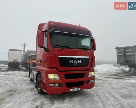 Красный МАН ТГКС, объемом двигателя 12.5 л и пробегом 724 тыс. км за 21000 $, фото 1 на Automoto.ua