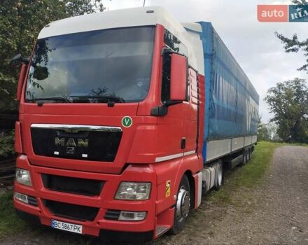 Красный МАН ТГКС, объемом двигателя 10.52 л и пробегом 940 тыс. км за 14800 $, фото 1 на Automoto.ua