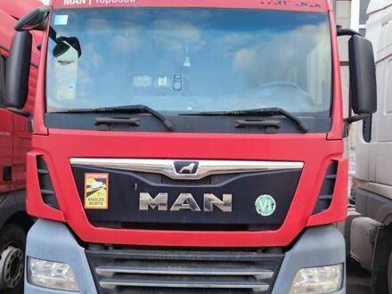 Красный МАН ТГКС, объемом двигателя 12.42 л и пробегом 655 тыс. км за 19500 $, фото 1 на Automoto.ua