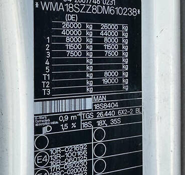 МАН ТГКС, объемом двигателя 0 л и пробегом 375 тыс. км за 65000 $, фото 35 на Automoto.ua