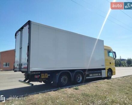 Желтый МАН ТГКС, объемом двигателя 12.4 л и пробегом 823 тыс. км за 46000 $, фото 4 на Automoto.ua