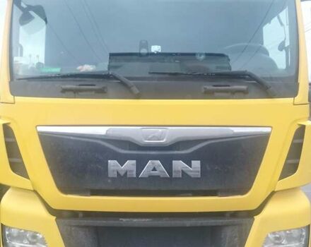 Желтый МАН ТГКС, объемом двигателя 12.4 л и пробегом 823 тыс. км за 50000 $, фото 1 на Automoto.ua