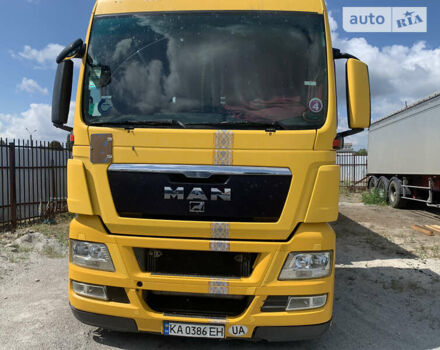 МАН ТГКС 2008 в Белой Церкве на Automoto.ua Желтый МАН ТГКС, объемом двигателя 10.52 л и пробегом 960 тыс. км за 16000 $, фото 2 на Automoto.ua