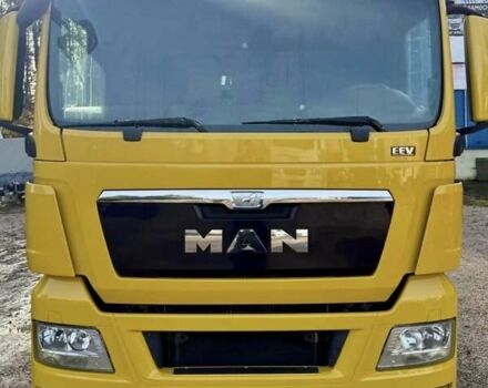 Желтый МАН ТГКС, объемом двигателя 12.5 л и пробегом 728 тыс. км за 25000 $, фото 1 на Automoto.ua