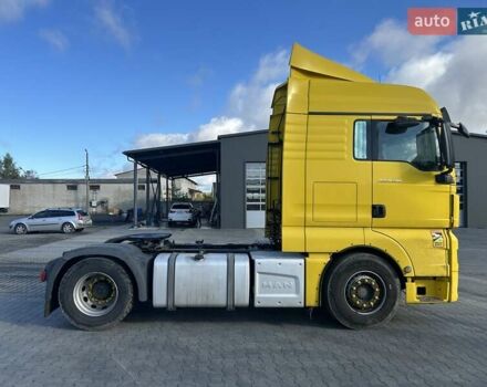Желтый МАН ТГКС, объемом двигателя 12.42 л и пробегом 683 тыс. км за 21000 $, фото 2 на Automoto.ua