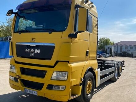 Желтый МАН ТГКС, объемом двигателя 10.52 л и пробегом 1 тыс. км за 22000 $, фото 1 на Automoto.ua