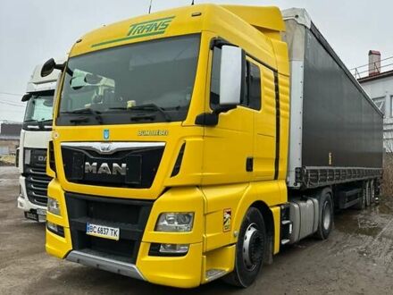 Жовтий МАН ТГКС, об'ємом двигуна 12.42 л та пробігом 855 тис. км за 23700 $, фото 1 на Automoto.ua