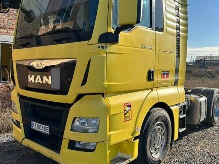 Желтый МАН ТГКС, объемом двигателя 12.42 л и пробегом 1000 тыс. км за 40000 $, фото 1 на Automoto.ua