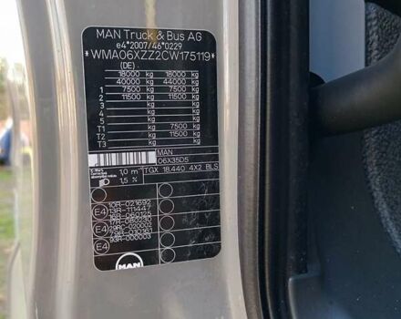 Сірий МАН ТГКС, об'ємом двигуна 10.52 л та пробігом 1 тис. км за 50000 $, фото 33 на Automoto.ua