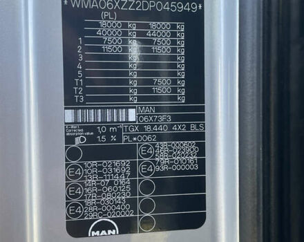 Сірий МАН ТГКС, об'ємом двигуна 10.5 л та пробігом 973 тис. км за 19800 $, фото 30 на Automoto.ua