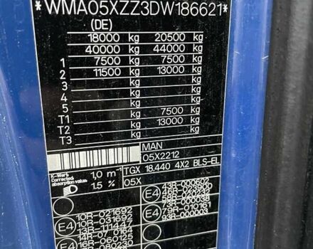 Синий МАН ТГКС, объемом двигателя 10.52 л и пробегом 1 тыс. км за 14999 $, фото 19 на Automoto.ua