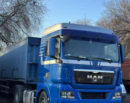 Синий МАН ТГКС, объемом двигателя 10.52 л и пробегом 50 тыс. км за 21000 $, фото 7 на Automoto.ua